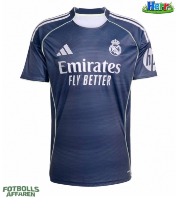 Real Madrid Bortatröja 2025-26 Kortärmad